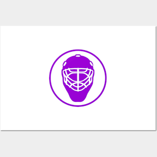 HOCKEY GOALIE MASK Posters and Art